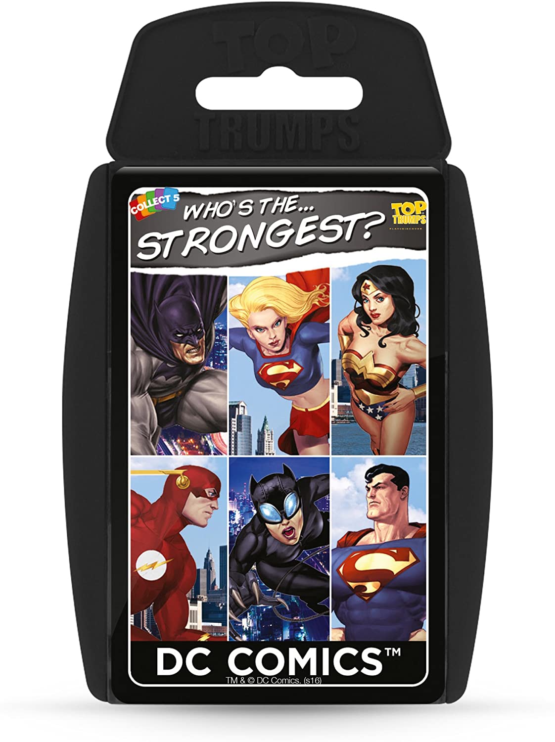 Top Trumps DC Comics Who's the Strongest? Card Game - WiredVillage Games - Top Trumps